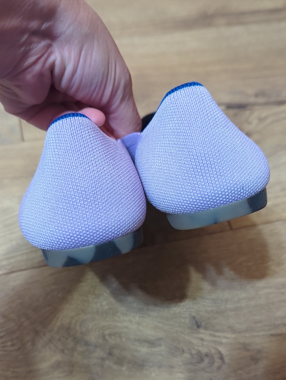 Rothy's Women's Pointed Flats in Lavender sz 11 - Picture 2 of 7